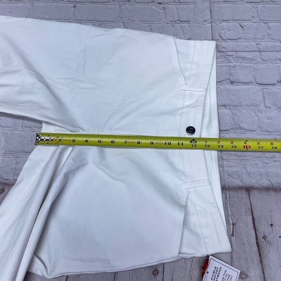 NWT Ruby Rd. Women Pull On Comfort Waistband Bermuda Shorts Size 14 White M258 6 - Picture 5 of 16